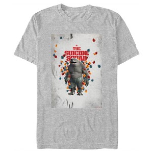 Men's The Suicide Squad King Shark Poster T-Shirt - 1 of 3