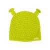 Shrek Adult Winter Knit Beanie Hat with 3D Ears - 2 of 3