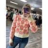 Women's Floral Pattern Sweater - &merci - 3 of 3