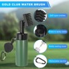 Unique Bargains Portable Efficient Cleaning Leak Proof Golf Club Cleaner Brush - 3 of 4