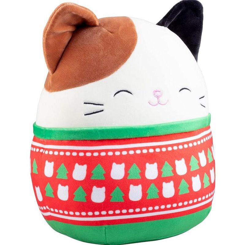 Squishmallow New 10" Cam The Cat - Official Kellytoy Christmas Plush - Cute and Soft Kitty Stuffed Animal Toy - Great Gift for Kids, 3 of 6
