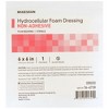 McKesson Foam Dressing, Film Backing, 6 x 6 in - 3 of 4