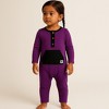 Mixed Up Clothing Baby UNO Romper - Purple Tilandsia - 3 of 4
