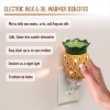 Pineapple Plug-in Fragrance Wax Melt Warmers (2 Pack) Electric Scented Tart, Oil & Candle Warmer w 4 Guava Pineapple Wax Cubes- Mother's Day Gift - 2 of 4