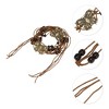 Unique Bargains Butterfly Handmade Cord Belt 1 Pc - 4 of 4