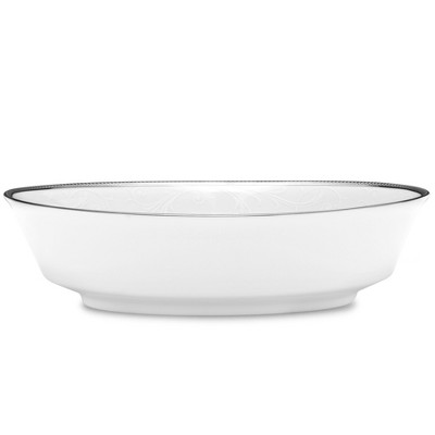 Noritake Regina Platinum Oval Vegetable Serving Bowl