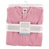 Hudson Baby Infant Girl Plush Sleeping Bag, Sack, Blanket, Solid Light Pink Fleece - 2 of 2