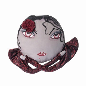 Gallerie II Vampira Zombinaland Halloween Decorative Soft Figurine Pillow - 1 of 4