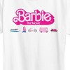 Women's - Barbie - Barbie Transportaion Vehicles Short Sleeve Graphic T-Shirt - 2 of 4