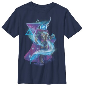 Boy's Marvel Spider-Man: Far From Home Mysterio Swirl T-Shirt - 1 of 3