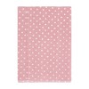 Hudson Baby Infant Girl Cotton Flannel Burp Cloths, Blush Navy Floral 7-Pack, One Size - 4 of 4