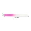 Unique Bargains Colorful Glass Multifunctional Nail File Manicure Tool Small 6 Pcs - 2 of 4