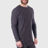 Alpine Swiss Mens Thermal Long Sleeve Top Underwear Crew Neck Shirt Waffle Knit Henley Base Layer - 2 of 4
