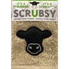 2pk Cow Dish Cloths with Scrubber Beige - MU Kitchen: Kitchen Towels, Swedish Dishcloth, Machine Washable - 3 of 4