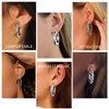 Turandoss 9Pairs 14k Gold Silver Hoop Earrings for Women Girls - Small Hypoallergenic Earrings Set, Gold Jewelry for Women Trendy, Teen Girl Gifts - 3 of 4
