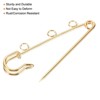 Unique Bargains Metal Decorative DIY Women's Clothing Dress Large Sewing Brooch Pins 20 Pcs - 4 of 4