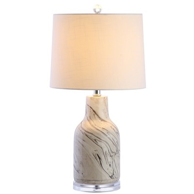 JONATHAN Y Webb Ceramic LED Table Lamp