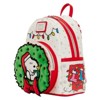 Loungefly Peanuts - Snoopy & Woodstock Holiday Plush Wreath Mini Backpack - 2 of 4