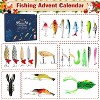 Fun Little Toys Christmas Calendar 2025 Fishing Lure Set - 24-Day Christmas Countdown Calendar with Unique Fishing Lures - 4 of 4