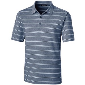 Cutter & Buck Forge Heathered Stripe Stretch Mens Polo Shirt - 1 of 1