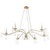 Quorum Lighting Lorelei 6 - Light Chandelier in  Antique Silver - 3 of 3