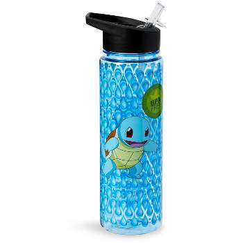 Just Funky Pokemon Squirtle 16oz Water Bottle - BPA-Free Reusable Drinking Bottles