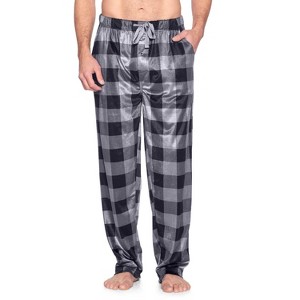 Ashford & Brooks Men's Mink Fleece Sleep Lounge Pajama Pants - 1 of 4
