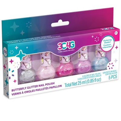 Make It Real: Butterfly Nail Polish Set for Kids