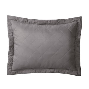 BrylaneHome BH Studio Reversible Quilted Sham - 1 of 4
