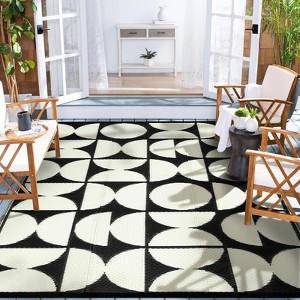 Lahome New Style Series Outdoor Plastic Straw Rug-Waterproof Reversible Mat for Patio, Backyard, Camping, RV Awning - 1 of 4