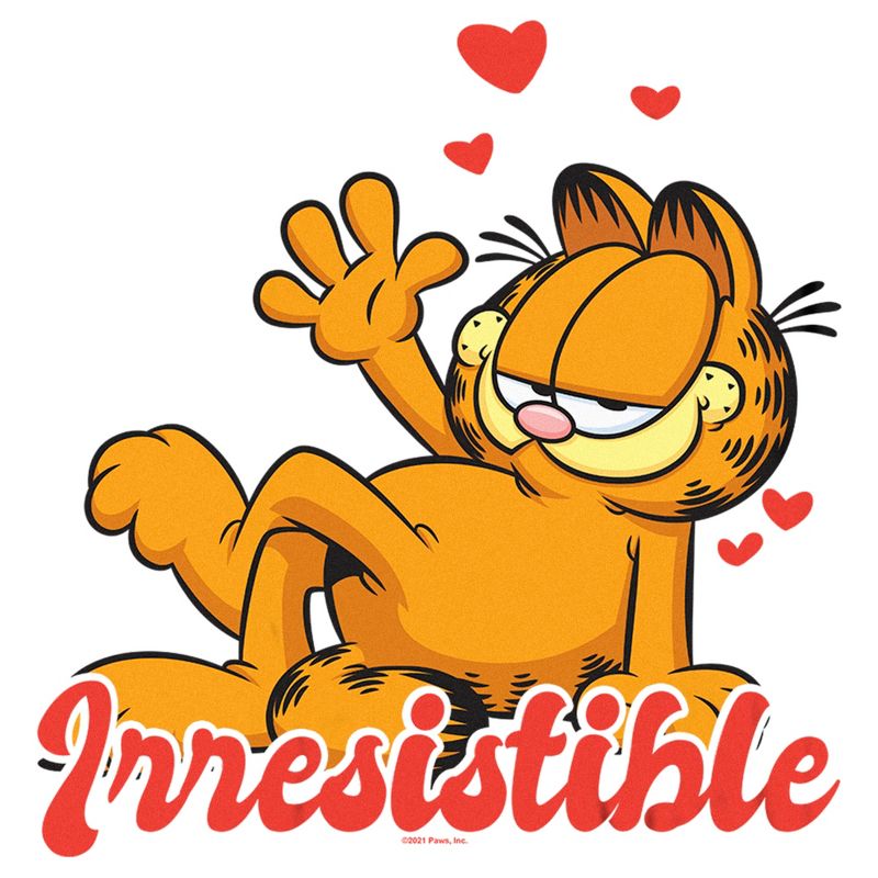 Men's Garfield Irresistible T-Shirt, 2 of 6