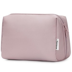 Narwey Striped Makeup Bag Travel Cosmetic Bag Organizer Toiletry Bag - 1 of 3