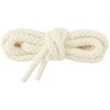 INSPIRE CHIC Round Rope Thick Cotton Solid Shoe Laces for Sneakers Boot 1 Pair - 2 of 4