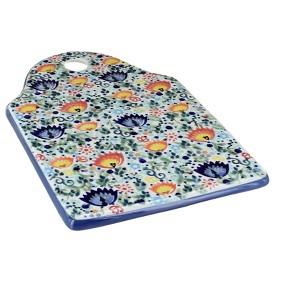 Blue Rose Polish Pottery D020 Maf Cutting Board - 1 of 1