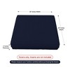 Covers&All Square Cushion Slipcover for Patio Couch Sofa Seats Cover only, Pack of 2 - 2 of 4
