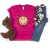 The Juniper Shop SmileyWorld Flower Outline Youth Short Sleeve Tee - 4 of 4