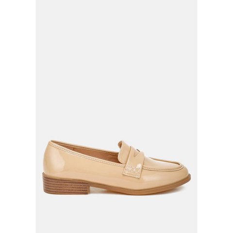 Женские туфли London Rag Womens Mogul Penny Strap Detail s Loafer 9