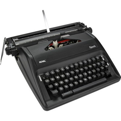 Royal Epoch Manual Typewriter - 11.60" Print Width - Line Spacing, Tab Position, Impression Control Lever