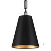 Crystorama Lighting Alston 2 - Light Chandelier in  Matte Black/Antique Gold - 2 of 4