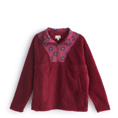 Vera Bradley Women's Outlet Teddy Fleece Pullover