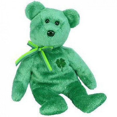 clover beanie baby