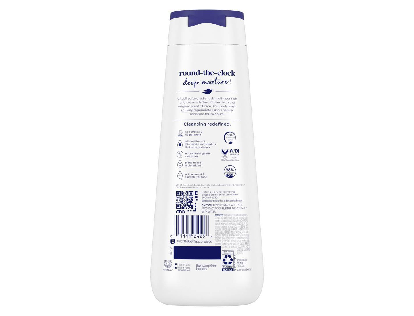 Гель для душа Dove Beauty Deep Moisture для очень сухой кожи, 20 fl oz — фото 2