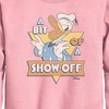 Boys' - Disney - Donald Bit Of A Show Off Graphic Long Sleeve Fleece Sweatshirt - 2 of 4