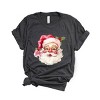 Simply Sage Market Watercolor Santa Face Short Sleeve Tee - 2 of 4