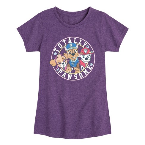Paw Patrol Skye Jumping - Camiseta Con Cuello En V Para Mujer, Negro, S