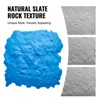 VEVOR Concrete Stamps Mat, 18 x 18 in, Concrete Texturing Skin Polyurethane Stamp Stone Tile Texture Mat, Slate floor Imprint Seamless, Blue - 4 of 4
