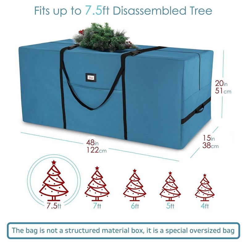 Hearth & Harbor Christmas Tree Storage Bag, 2 of 8