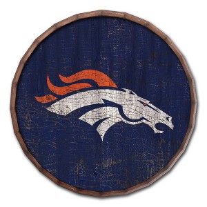 NFL Denver Broncos 24" Barrel Top - 1 of 3