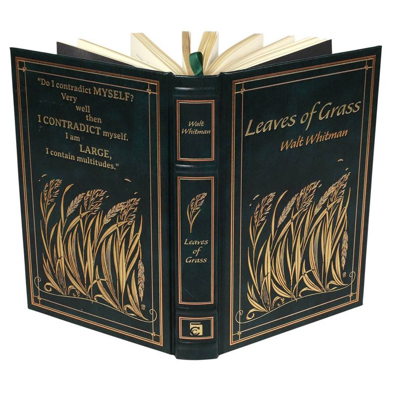 Leaves of Grass - (Leather-Bound Classics) by  Walt Whitman (Leather Bound), 2 of 5