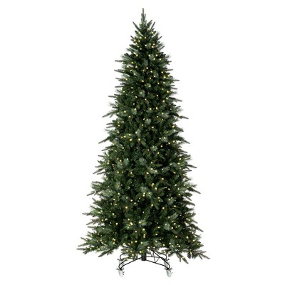 Vickerman 9' x 58" Berkley Mixed Pine Artificial Christmas Tree with DuraLit Warm White LED Lights